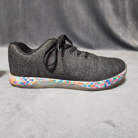 Nobull Superfabric Pixel Trainer CrossFit Gym Shoes Black Men's 7 Women's 8.5 - Picture 5 of 11